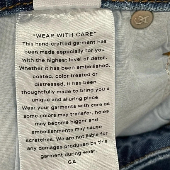 Good American Good 90S Icon Jeans Size 10/30 Indigo Straight Leg Denim‎ - Picture 12 of 13